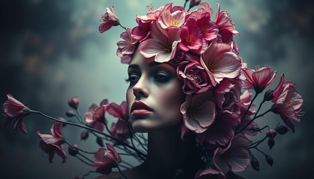 April to Death by Flower Face