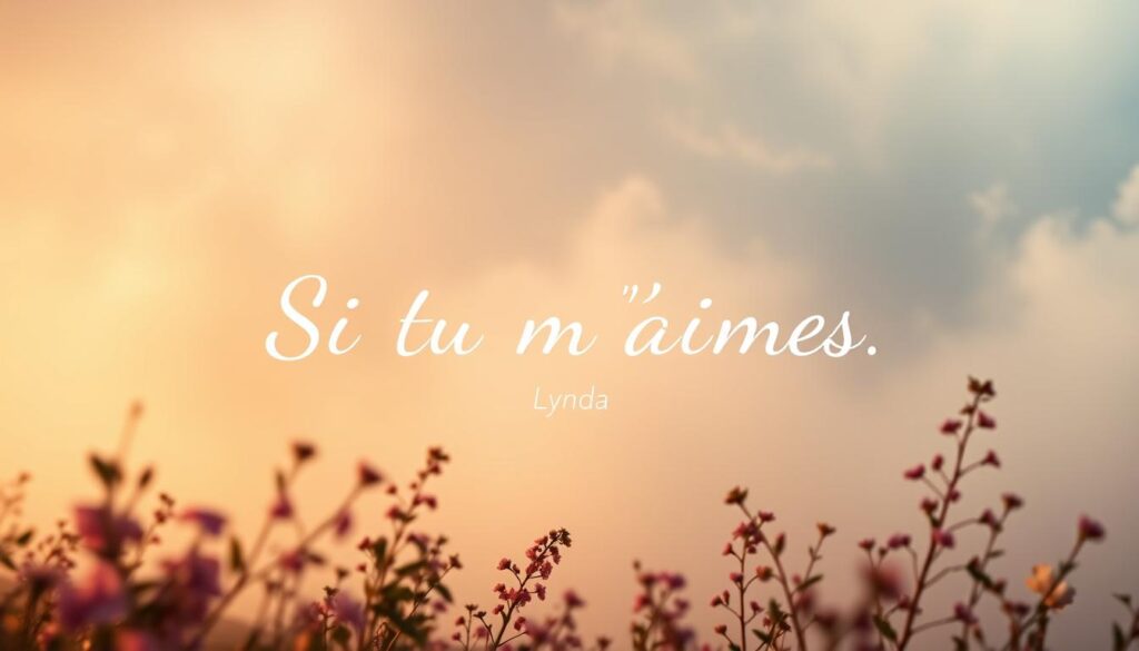 Si tu m’aimes by Lynda